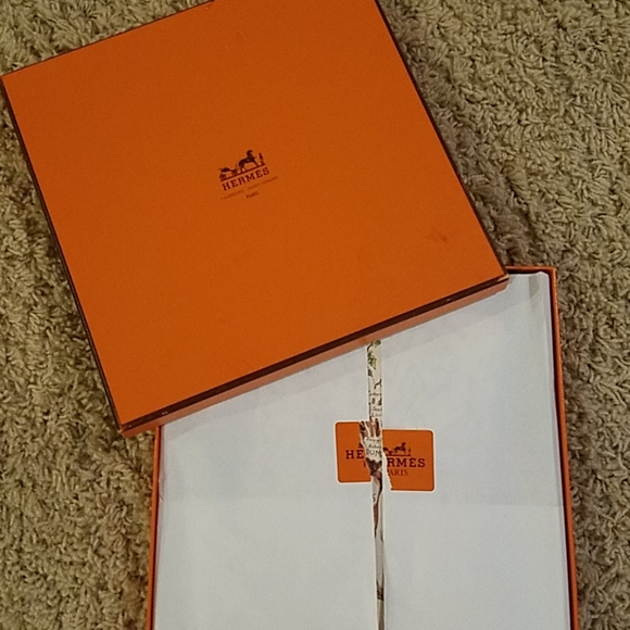 Authentic Hermes scarf - Picture 5 of 6